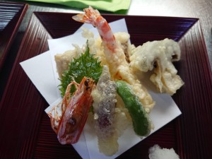 天婦羅盛り合わせ