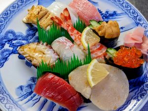 特上にぎり寿司セット